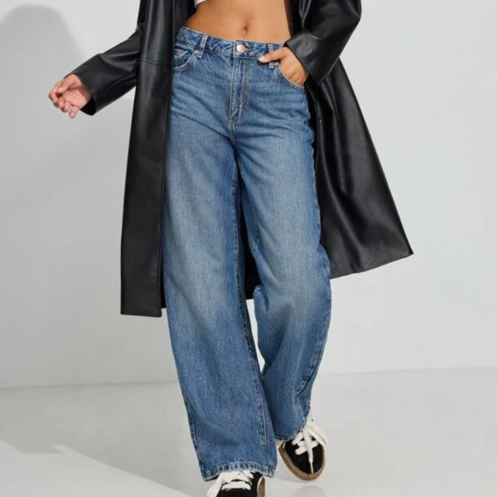 Garage Jambe wide leg jeans